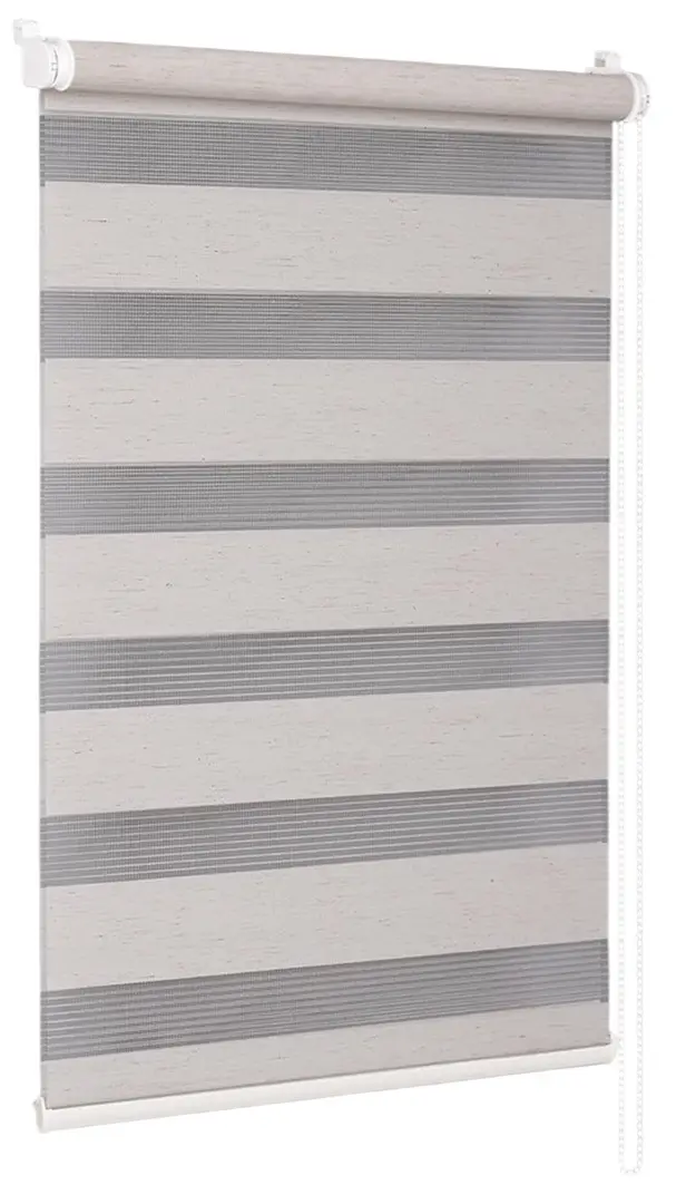 Рулонная штора день-ночь Delfa Natur Mini СРШ-01МК 408 43x160 (Beige)