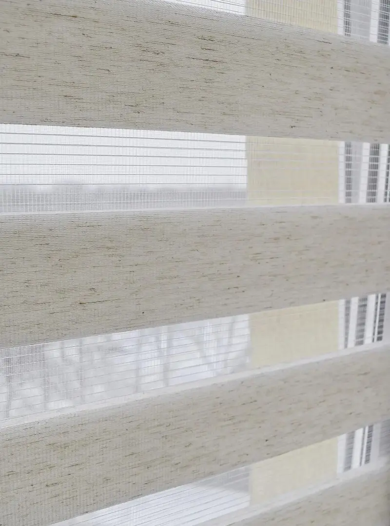 Jaluzele rulou Delfa zi-noapte Natur Mini СРШ-01МК 408 62x160 (Beige) - 3