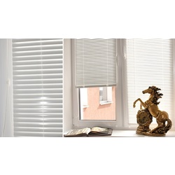 Жалюзи горизонтальные Delfa BlackOut 73x160cm (White) Thumb