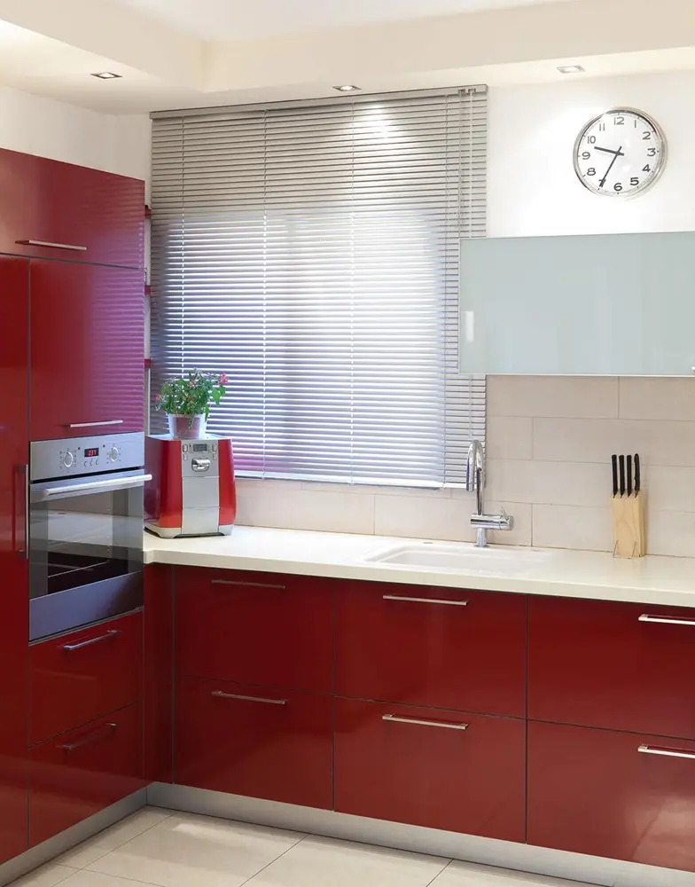 Jaluzele orizontale Delfa BlackOut 81x160cm (Silver)