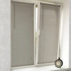 Жалюзи горизонтальные Delfa RF-M-001 80x160cm (Silver) Thumb