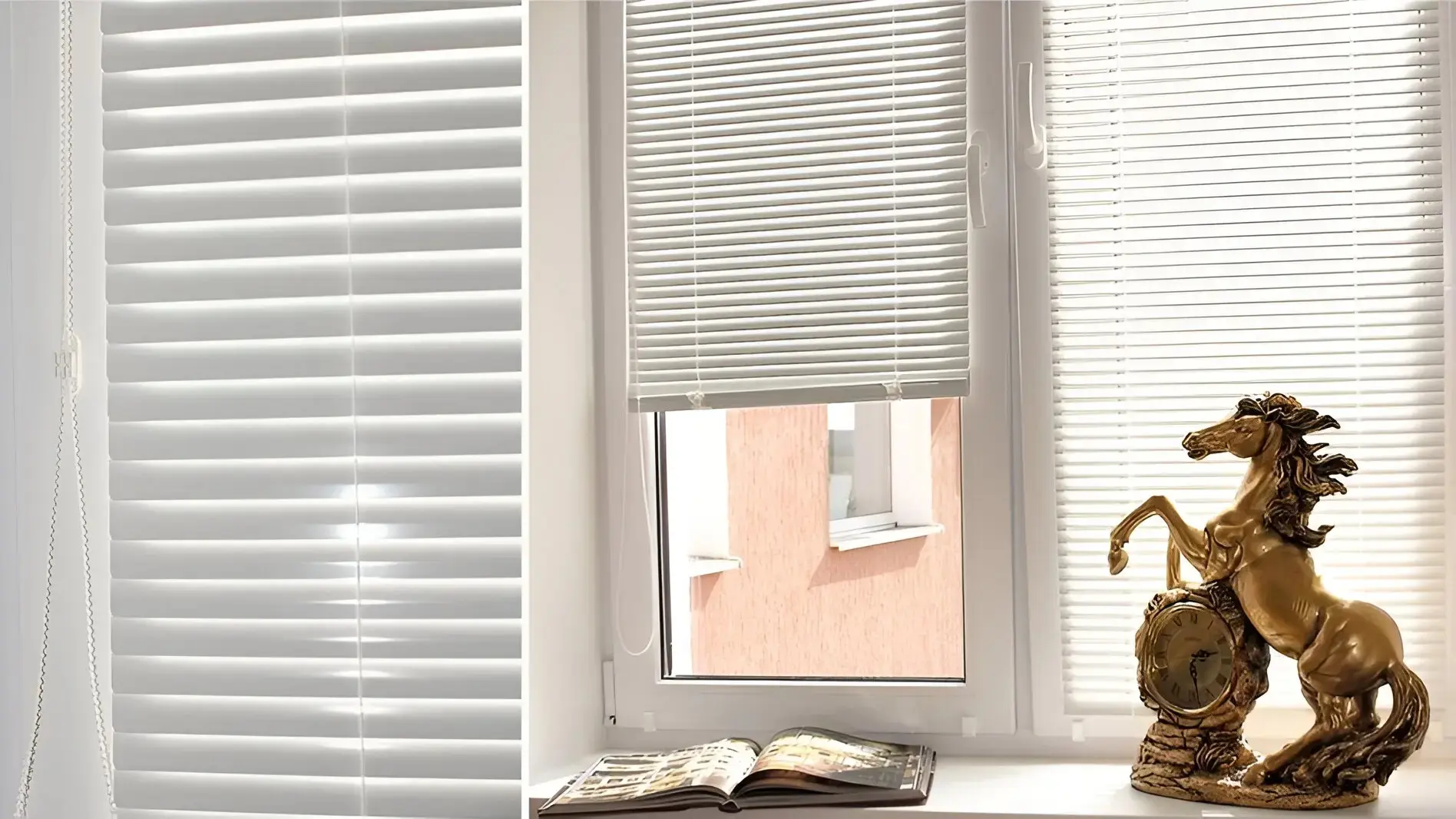 Жалюзи горизонтальные Delfa СГЖ-900 80x150cm (White) - 4