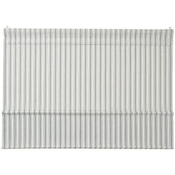 Римская штора Ikea Ringblomma 120x160 (Белый/Зеленый/В полоску)