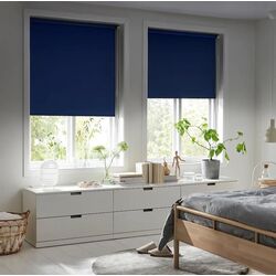 Рулонная штора Ikea Fridans 160x195 (Синий) Thumb