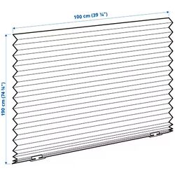 Stor opac Ikea Schottis 100x190 (Gri Inchis) Thumb