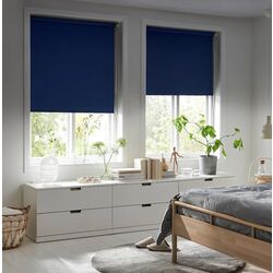 Рулонные жалюзи Ikea Fridans 60x195 (Синий) Thumb