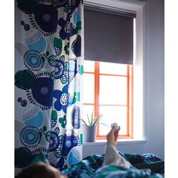 Рулонные жалюзи Ikea Fyrtur беспроводная/на батарейках 60x195 (Серый) Thumb