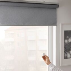 Jaluzele rulou Ikea Fyrtur wireless/cu baterii 100x195 (Gri) Thumb