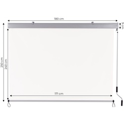 Jaluzele rulou Multi Garden AW-038 240x171cm (Beige) Thumb