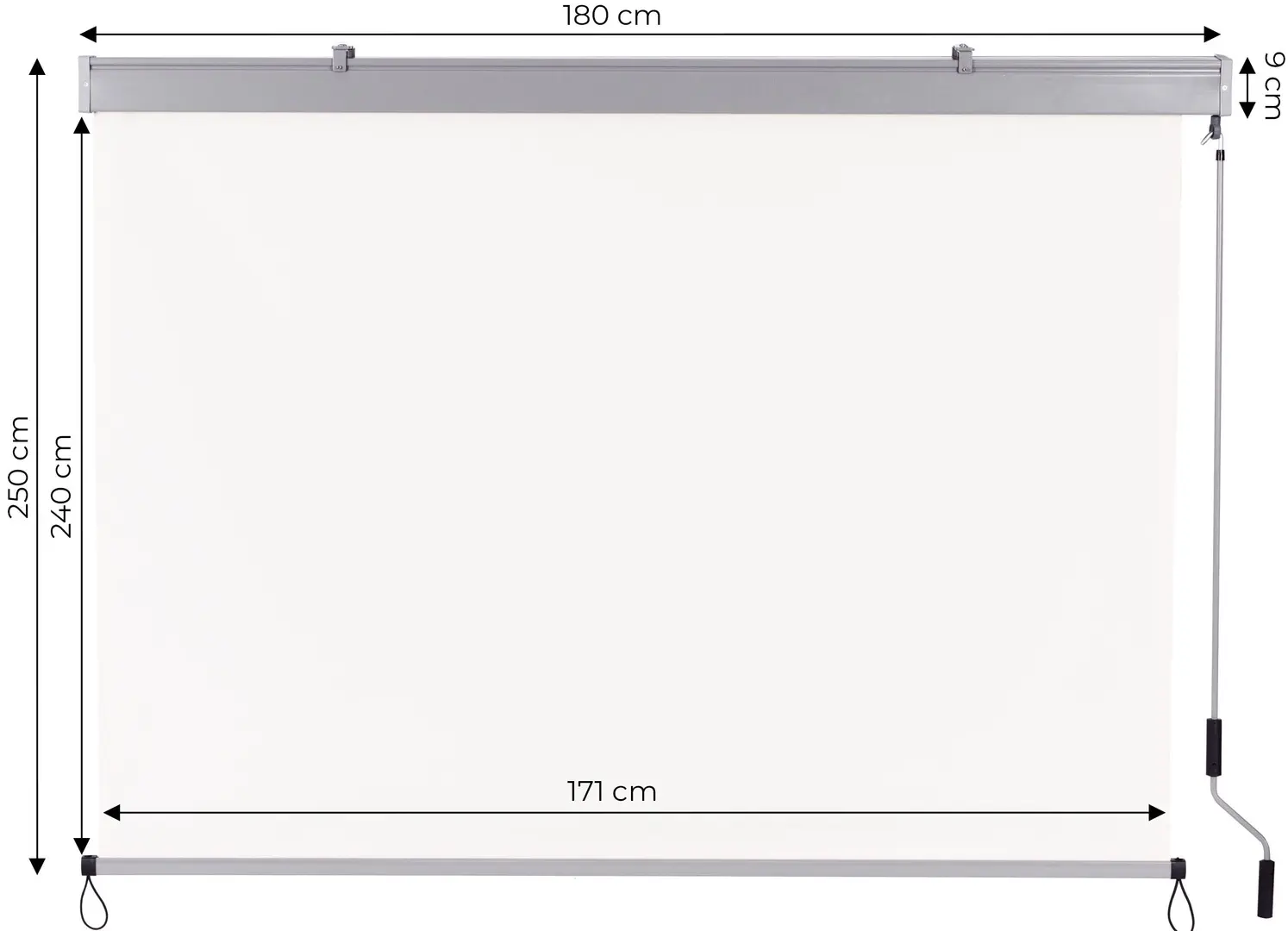 Jaluzele rulou Multi Garden AW-038 240x171cm (Beige)