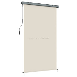 Рулонная штора наружная Outsunny 840-290V00CW (Cream White)
