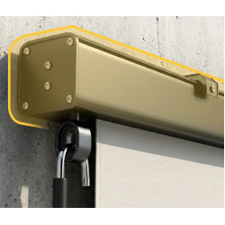 Рулонная штора наружная Outsunny 840-290V00CW (Cream White) Thumb