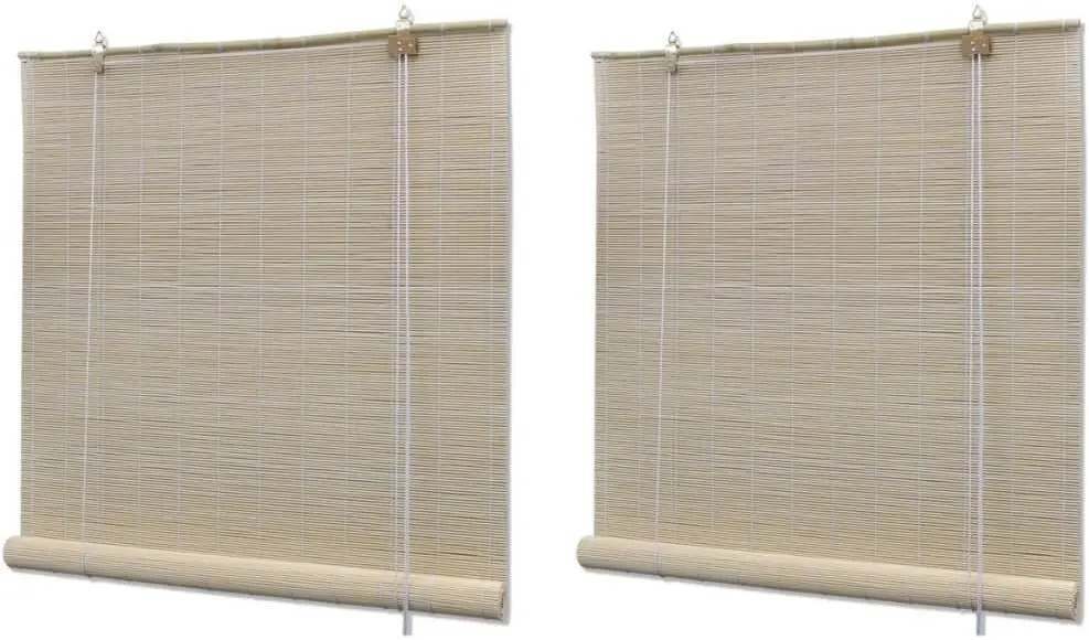 Набор рулонных штор VidaXL 278742 120x160cm (Bamboo)