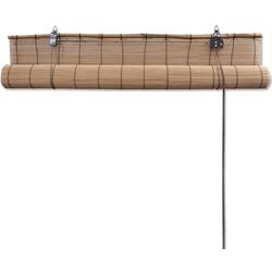 Набор рулонных штор VidaXL 3057520 120x220cm (Brown) Thumb