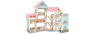 Casute pentru papusi si mobilier